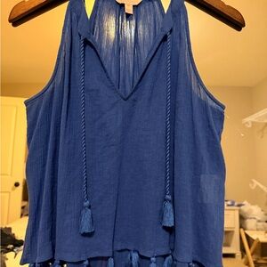 Lilly Pulitzer Roxi Tassel Blouse